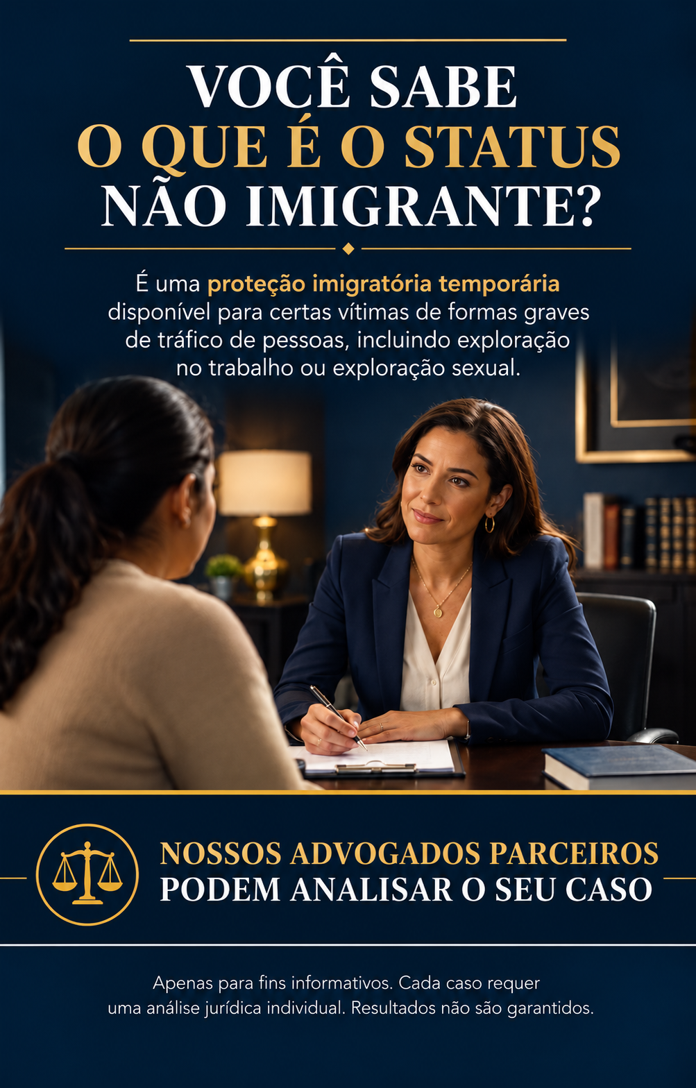 Informações sobre imigração