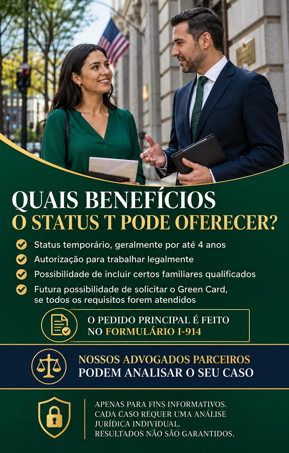 Informações sobre imigração