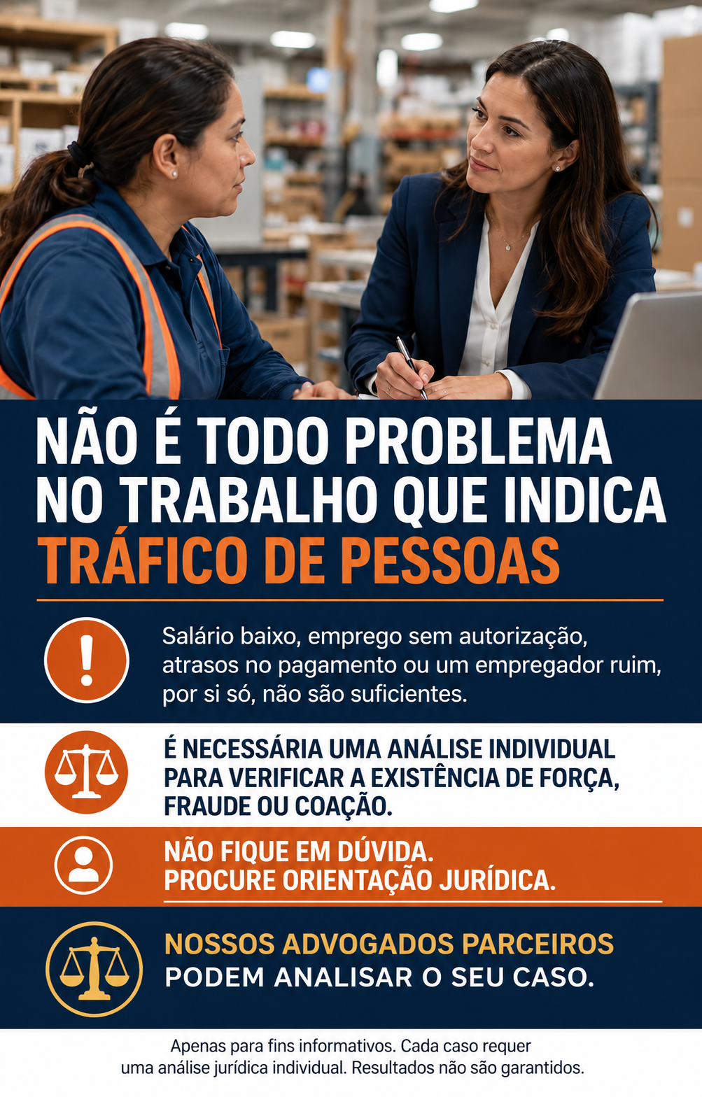 Informações sobre imigração